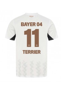 Bayer Leverkusen Martin Terrier #11 Fotballdrakt Borte Klær 2024-25 Korte ermer